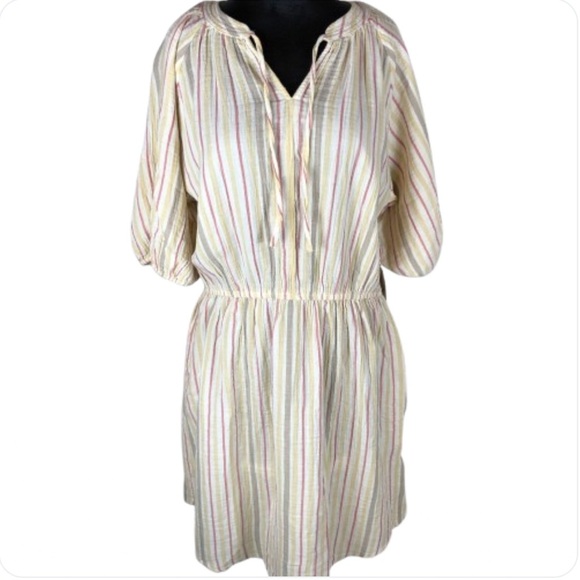 2/$30 NWT a. n. a. Dress Willa Stripe Size XL - Picture 3 of 14
